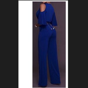 Jumpsuit brand NEW NEVER USED ****. Royal Blue